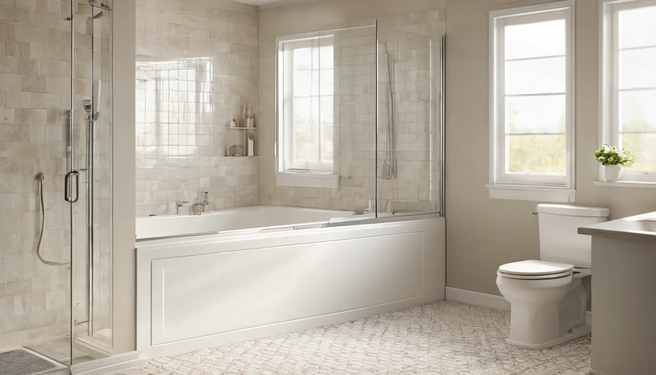 A bright, accessible bathroom with a walk-in tub in a home near Peapack and Gladstone